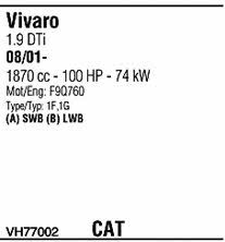  VH77002 Abgasanlage VH77002: Kaufen Sie zu einem guten Preis in Polen bei 2407.PL!