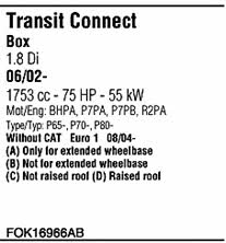  FOK16966AB Exhaust system FOK16966AB: Buy near me in Poland at 2407.PL - Good price!