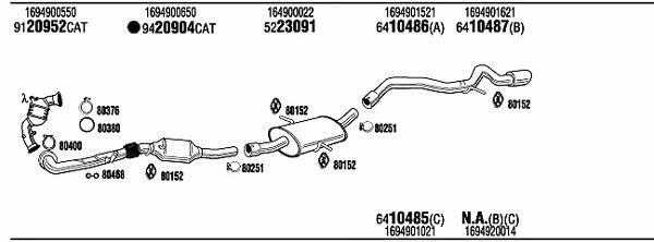 Buy Walker MBK18263AA at a low price in Poland!