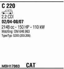  MBH17863 Abgasanlage MBH17863: Kaufen Sie zu einem guten Preis in Polen bei 2407.PL!