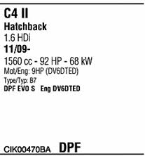  CIK00470BA Система выпуска отработаных газов CIK00470BA: Отличная цена - Купить в Польше на 2407.PL!