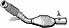 Walker 28578 Catalytic Converter 28578: Buy near me in Poland at 2407.PL - Good price!
