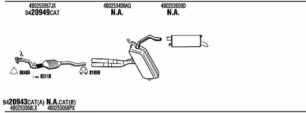 Buy Walker ADH10729A at a low price in Poland!