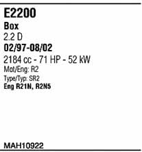 Walker MAH10922 Система випуску відпрацьованих газів MAH10922: Купити у Польщі - Добра ціна на 2407.PL!