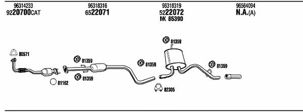Buy Walker DWK10005A at a low price in Poland!