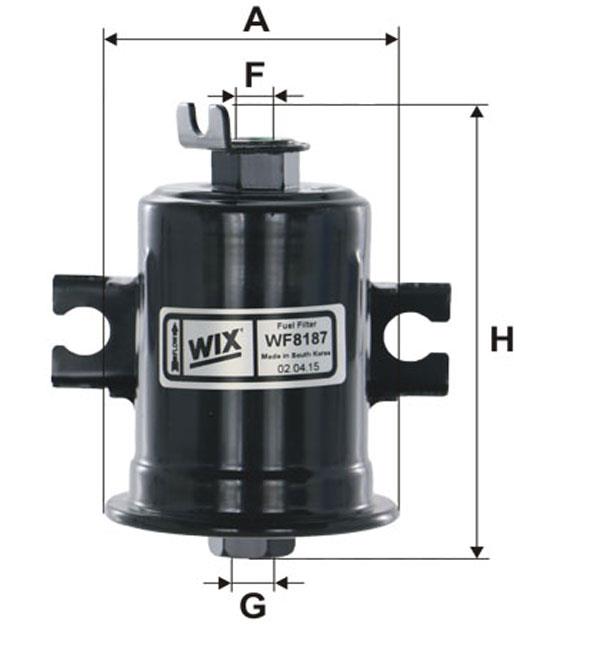 WIX WF8187 Fuel filter WF8187: Buy near me in Poland at 2407.PL - Good price!