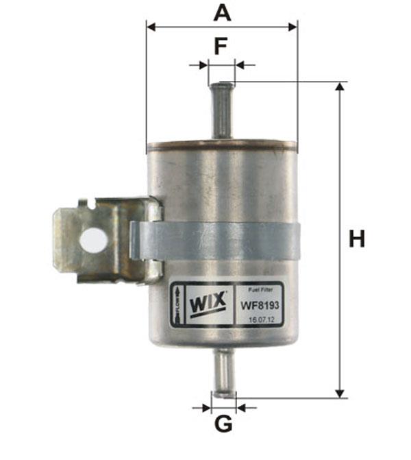 WIX WF8193 Fuel filter WF8193: Buy near me in Poland at 2407.PL - Good price!