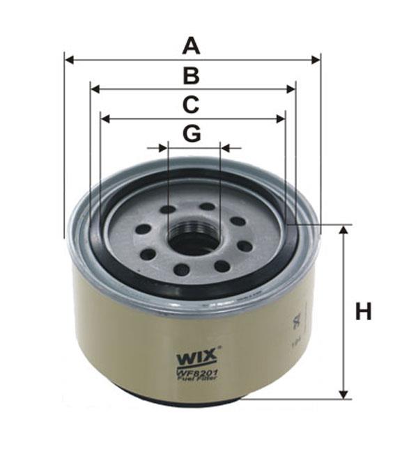 WIX WF8201 Fuel filter WF8201: Buy near me at 2407.PL in Poland at an Affordable price!