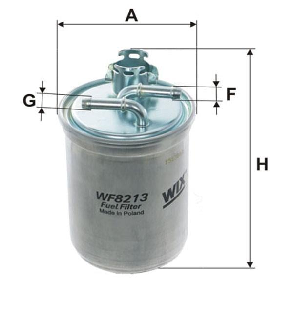 WIX WF8213 Топливный фильтр WF8213: Отличная цена - Купить в Польше на 2407.PL!