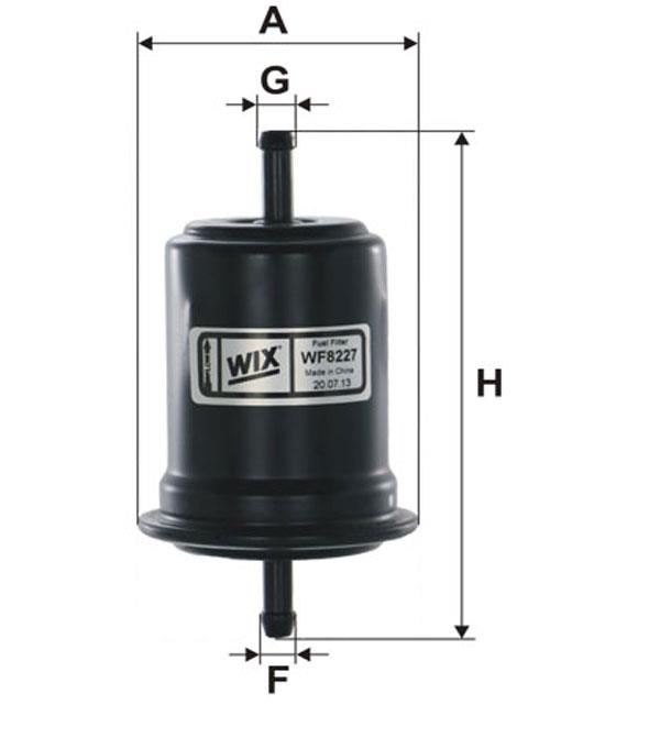 WIX WF8227 Fuel filter WF8227: Buy near me in Poland at 2407.PL - Good price!