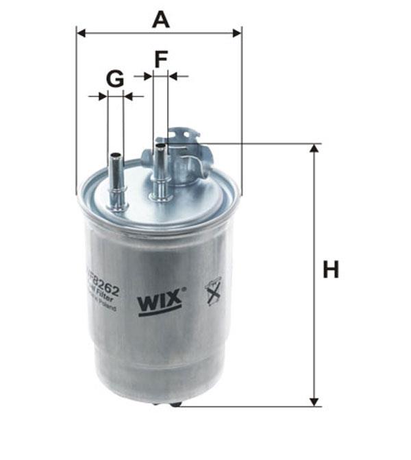 WIX WF8262 Fuel filter WF8262: Buy near me in Poland at 2407.PL - Good price!