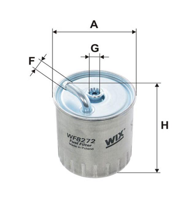 WIX WF8272 Fuel filter WF8272: Buy near me at 2407.PL in Poland at an Affordable price!