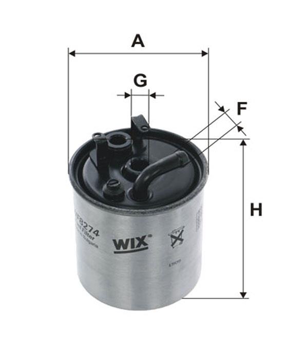 WIX WF8274 Fuel filter WF8274: Buy near me in Poland at 2407.PL - Good price!