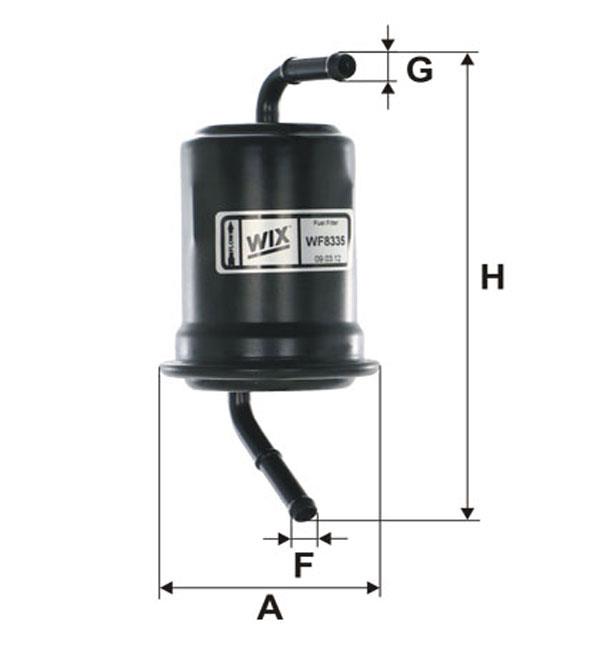 WIX WF8335 Фільтр палива WF8335: Приваблива ціна - Купити у Польщі на 2407.PL!