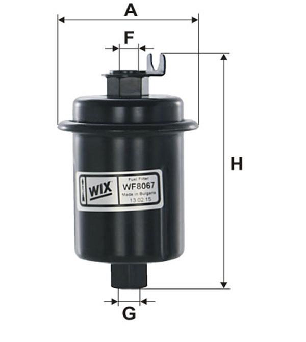 WIX WF8067 Fuel filter WF8067: Buy near me in Poland at 2407.PL - Good price!