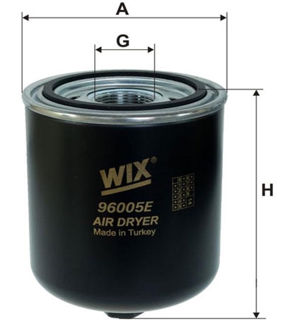 WIX 96005E Фильтр осушителя воздуха 96005E: Отличная цена - Купить в Польше на 2407.PL!