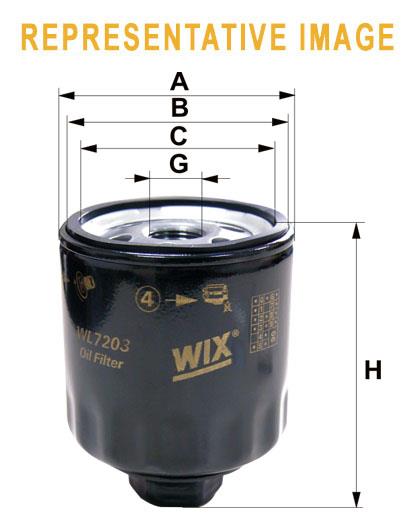 WIX WL7076 Oil Filter WL7076: Buy near me in Poland at 2407.PL - Good price!