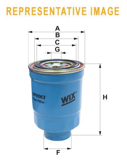 WIX WF10219 Топливный фильтр WF10219: Отличная цена - Купить в Польше на 2407.PL!