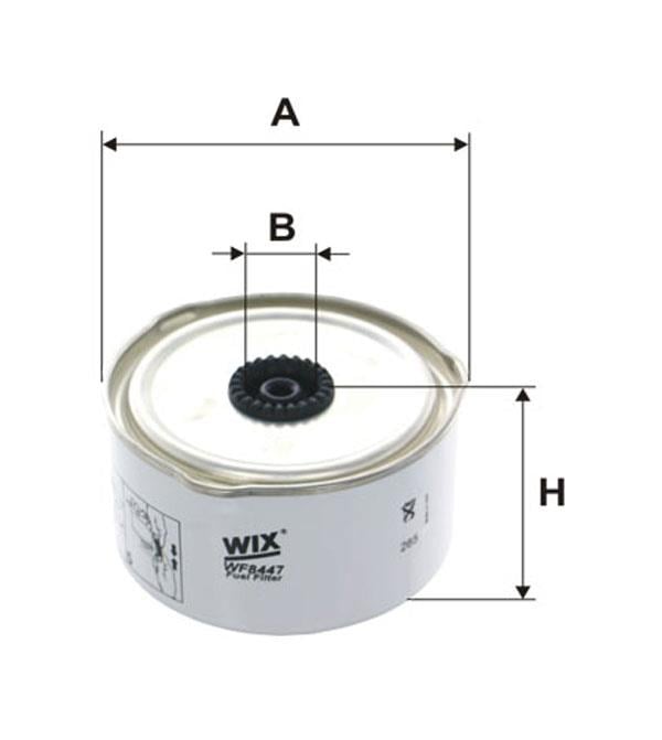 WIX WF8447 Топливный фильтр WF8447: Отличная цена - Купить в Польше на 2407.PL!