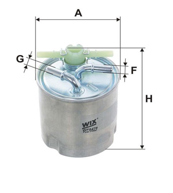 Fuel filter WIX WF8478