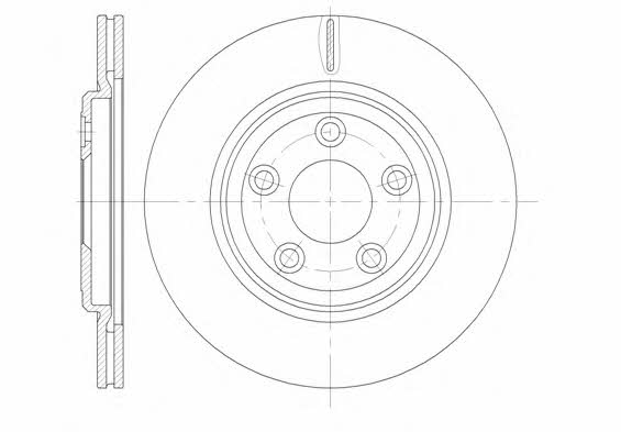 Woking D6837.10 Hintere belüftete Bremsscheibe D683710: Kaufen Sie zu einem guten Preis in Polen bei 2407.PL!