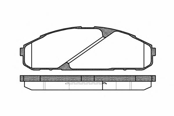 Woking P4073.00 Brake Pad Set, disc brake P407300: Buy near me in Poland at 2407.PL - Good price!