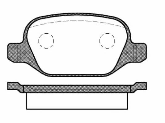 Woking P6273.10 Brake Pad Set, disc brake P627310: Buy near me in Poland at 2407.PL - Good price!