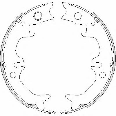 Woking Z4731.00 Feststellbremsbacken Z473100: Kaufen Sie zu einem guten Preis in Polen bei 2407.PL!