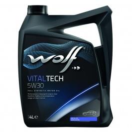Wolf 8309908 Engine oil Wolf Vitaltech 5W-30, 4L 8309908: Buy near me in Poland at 2407.PL - Good price!