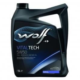 Wolf 8314728 Engine oil Wolf Vitaltech 5W-50, 5L 8314728: Buy near me in Poland at 2407.PL - Good price!