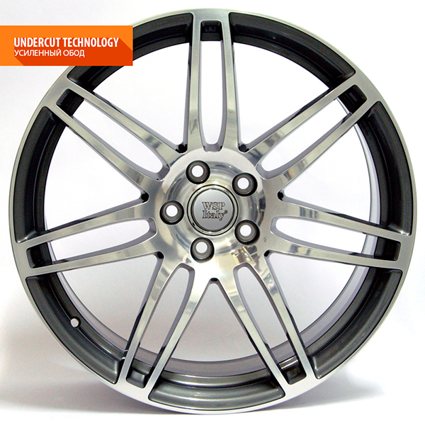 WSP Italy RAU19855445IN Light Alloy Wheel WSP Italy W554 S8 COSMA 5X112 ET45 DIA57,1 ANTHRACITE POLISHED RAU19855445IN: Buy near me at 2407.PL in Poland at an Affordable price!