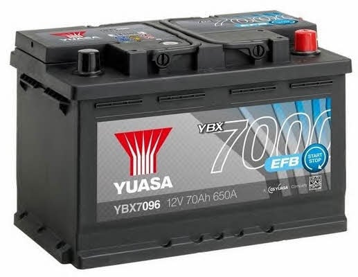 Yuasa YBX7096 Akumulator Yuasa YBX7000 EFB Start-Stop Plus 12V 70AH 650A(EN) R+ YBX7096: Dobra cena w Polsce na 2407.PL - Kup Teraz!