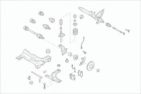 ZF Parts AUDI-A3-FZ001 Zwrotnica AUDIA3FZ001: Dobra cena w Polsce na 2407.PL - Kup Teraz!