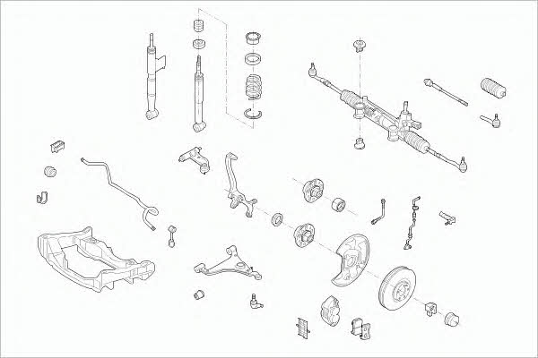 ZF Parts MERCE-E-KLA-FZ009 Zwrotnica MERCEEKLAFZ009: Dobra cena w Polsce na 2407.PL - Kup Teraz!