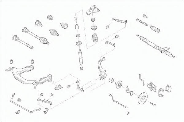 ZF Parts VW-PASSA-FZ027 Рулевое управление VWPASSAFZ027: Отличная цена - Купить в Польше на 2407.PL!