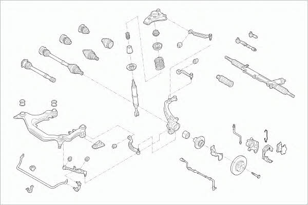 ZF Parts AUDI-A4-FZ003 Рулевое управление AUDIA4FZ003: Купить в Польше - Отличная цена на 2407.PL!