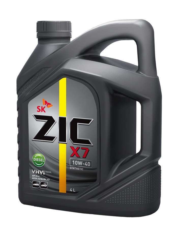 ZIC 162607 Engine oil ZIC X7 Diesel 10W-40, 4L 162607: Buy near me in Poland at 2407.PL - Good price!