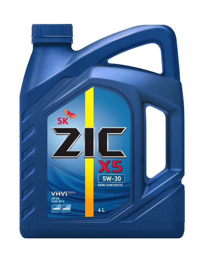 Olej silnikowy ZIC X5 5W-30, 4L ZIC 162621