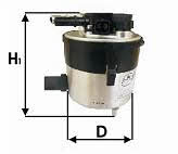 PZL Sedziszow PD627 Fuel filter PD627: Buy near me at 2407.PL in Poland at an Affordable price!