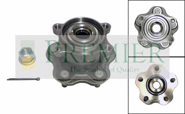 Brt bearings PWK1563 Wheel hub with rear bearing PWK1563: Buy near me at 2407.PL in Poland at an Affordable price!