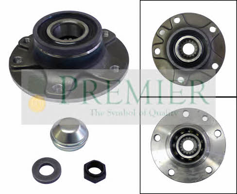 Brt bearings PWK1957 Wheel hub with rear bearing PWK1957: Buy near me in Poland at 2407.PL - Good price!