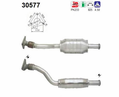 As 30577 Catalytic Converter 30577: Buy near me in Poland at 2407.PL - Good price!