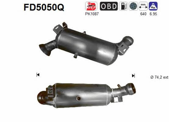 As FD5050Q Dieselpartikelfilter DPF FD5050Q: Kaufen Sie zu einem guten Preis in Polen bei 2407.PL!