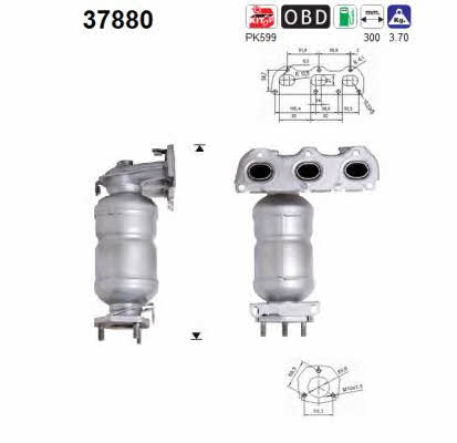 As 37880 Catalytic Converter 37880: Buy near me in Poland at 2407.PL - Good price!