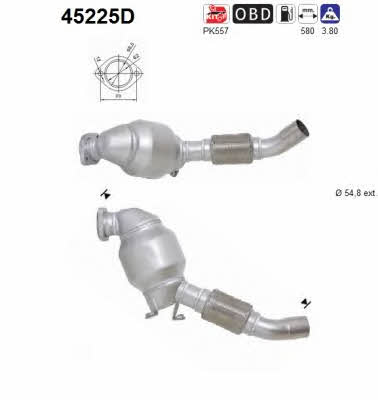As 45225D Catalytic Converter 45225D: Buy near me in Poland at 2407.PL - Good price!