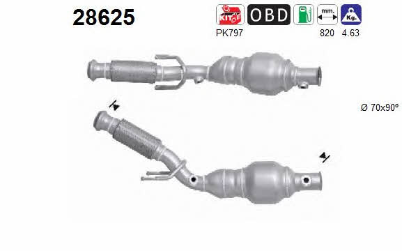 As 28625 Катализатор 28625: Отличная цена - Купить в Польше на 2407.PL!