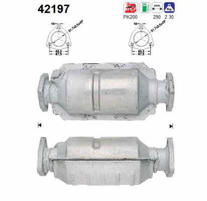 As 42197 Catalytic Converter 42197: Buy near me in Poland at 2407.PL - Good price!