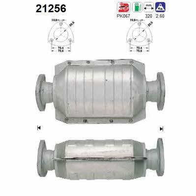 As 21256 Catalytic Converter 21256: Buy near me in Poland at 2407.PL - Good price!