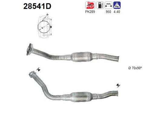 As 28541D Catalytic Converter 28541D: Buy near me in Poland at 2407.PL - Good price!