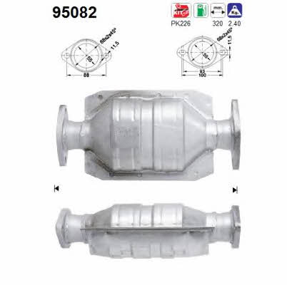 As 95082 Catalytic Converter 95082: Buy near me in Poland at 2407.PL - Good price!